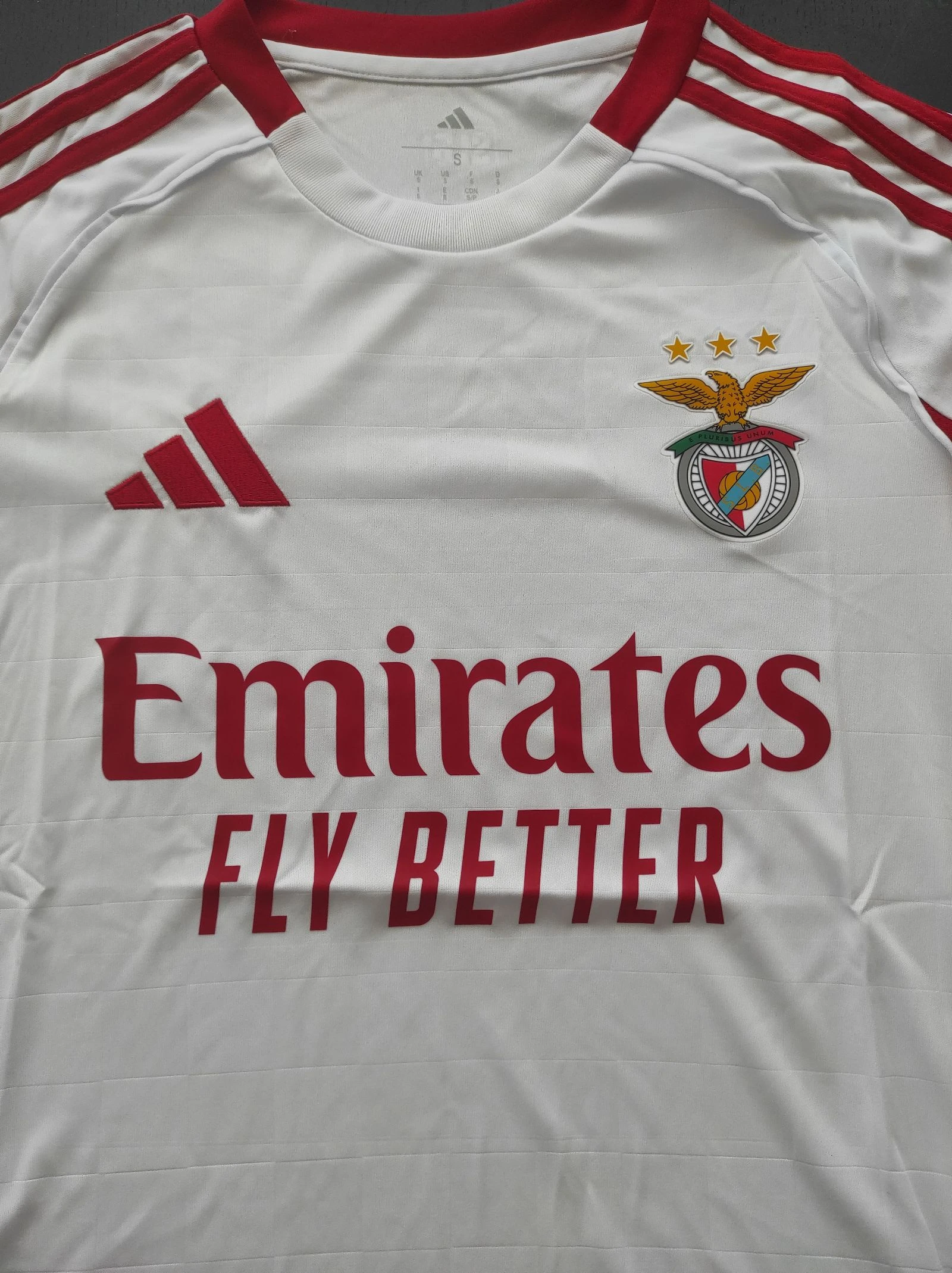 White Benfica Alternate Jersey, season 25/26 – photo 2